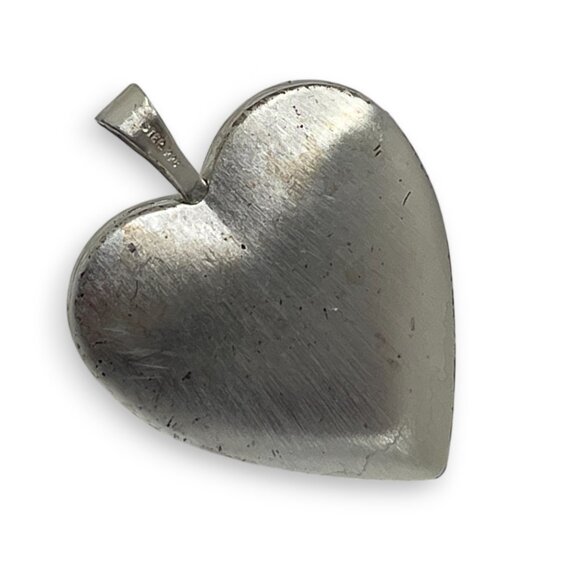 Vintage PRINCESS PRIDE CREATIONS Sterling Silver & Gold Tone Rose Locket 925 - Picture 6 of 7